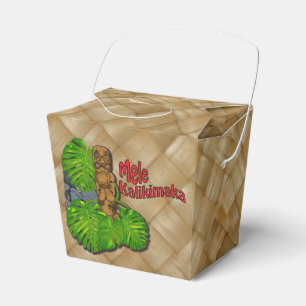 Hawaiian Tiki Mele Kalikimaka Weihnachtsfeiertage  Geschenkschachtel