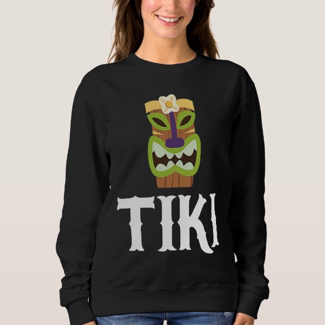 Hawaiian Tiki Pineapple Hawaii Sweatshirt (Vorderseite)