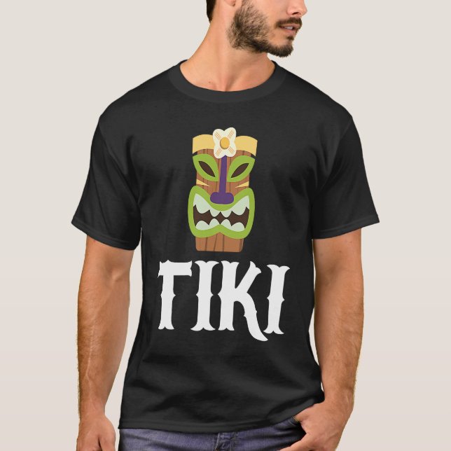 Hawaiian Tiki Pineapple Hawaii T-Shirt (Vorderseite)
