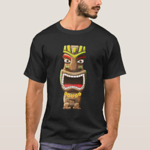 Hawaiian Tiki Surf T-Shirt