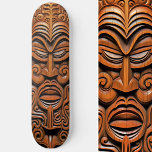 Hawaiian Totem Tiki Maske Art Skateboard<br><div class="desc">Erleben Sie den Geist der Insel mit unserem Skateboard für Holzkunst-Maske Totem Tiki. Das sind weitere 100% Schnürhammer Designs.</div>