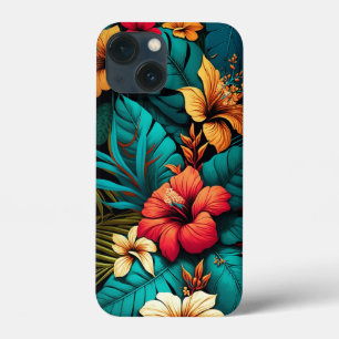 Hawaiian Tropical Blume Floral Exotic iPhone Case