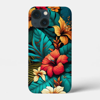 Hawaiian Tropical Blume Floral Exotic iPhone Case