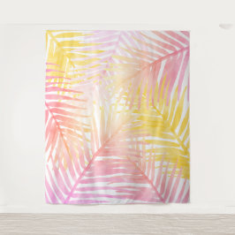 Hawaiian Tropical Palm Blätter Party Hintergrund Wandteppich