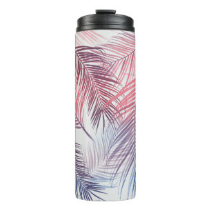 Hawaiian Tropical Palms: Stilvolle nahtlose Palmen Thermosbecher