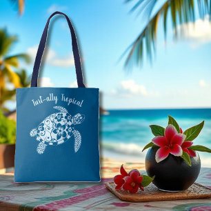 Hawaiian Turtle Fisherman Ästhetische Aquamarin