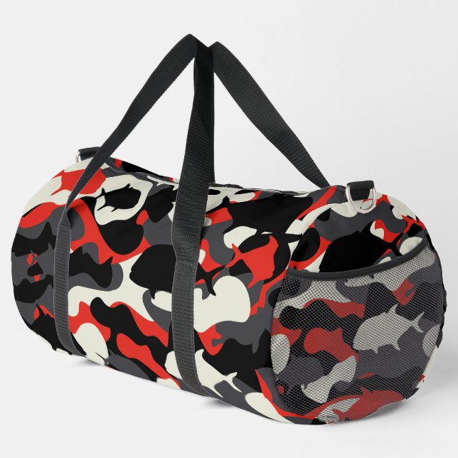 Hawaiian Ulua Patio treval Camouflage Duffle Bag (Rechte Ecke)