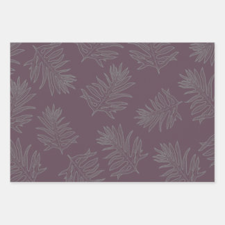 Hawaiian Wrapping Paper Set - 3 Blätter