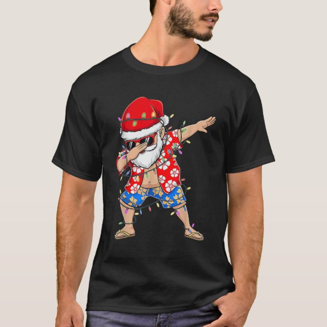 Hawaiian Xmas Dab T-Shirt (Vorderseite)