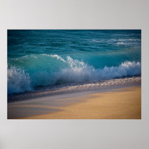 Hawaiianer-Wellen Poster