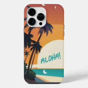 Hawaiianisch/Aloha/Tropisch/Strand iPhone 14 Pro Max Hülle