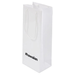 Hawaiianisch Hashtag Geschenktüte Für Weinflaschen