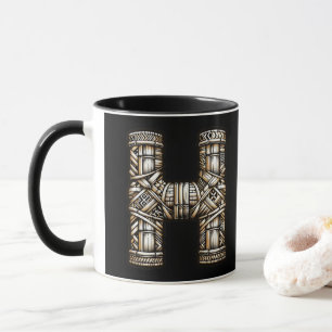 Hawaiianisch Polynesisch Aloha Buchstabe H Benutze Tasse
