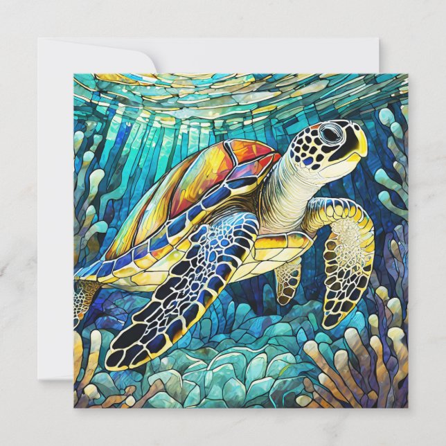 Hawaiianische Aloha-Kundenkarte leer (Vorderseite)