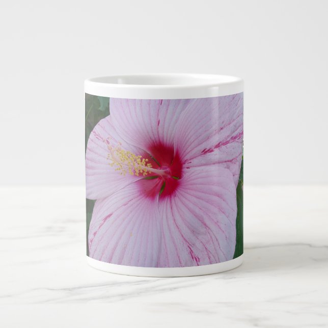 Hawaiianische Blume Jumbo-Tasse (Vorderseite)