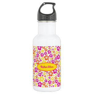 Hawaiianische Blume Niedlich Kinder Wasserflasche