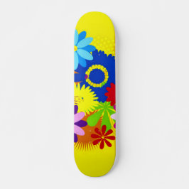 Hawaiianische Blume Penny Custom Pro Long Board Skateboard