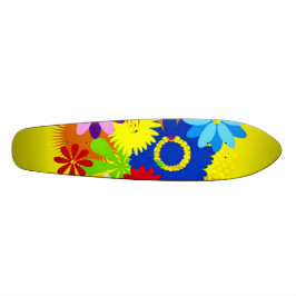 Hawaiianische Blume Penny Custom Pro Long Board Skateboard