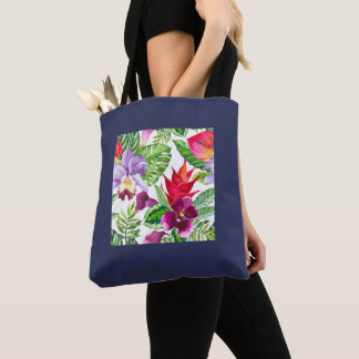 Hawaiianische Blumen Jumbo-Tragetasche