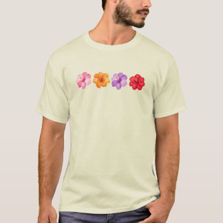 Hawaiianische Blumen T-Shirt