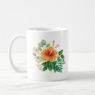 Hawaiianische Blumenvase Kaffeetasse