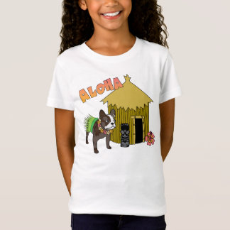 Hawaiianische Bulldoggen Hula Kid's T-Shirts