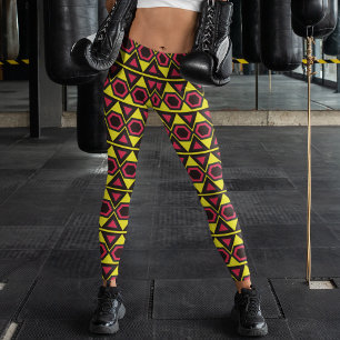Hawaiianische Dreiecke Leggings