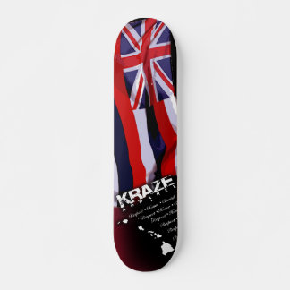 Hawaiianische Flagge 2 Skateboard