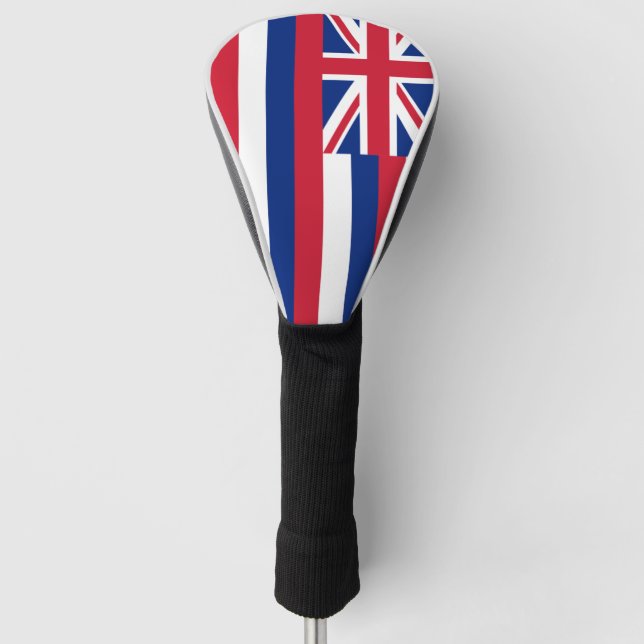 Hawaiianische Flagge Golf Headcover (Vorderseite)