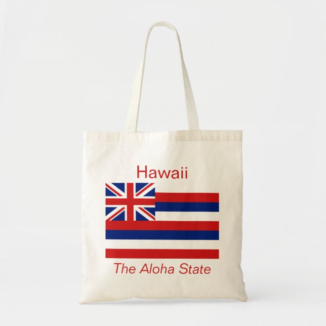 Hawaiianische Flaggentasche Tragetasche (Vorne)