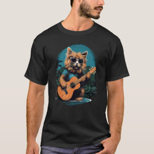 Hawaiianische Gitarrenmusik Konzert Festival Lusti T-Shirt