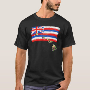 Hawaiianische Hawaii-Flagge T-Shirt
