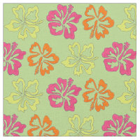 Hawaiianische Hibisken Tropische Blume Blumendruck