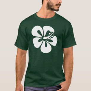 Hawaiianische Hibiskus-Blumen-Aufkleber Vinyl-Auto T-Shirt