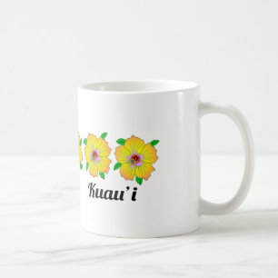 Hawaiianische Hibiskusblüten Kauai Hawaii Tasse