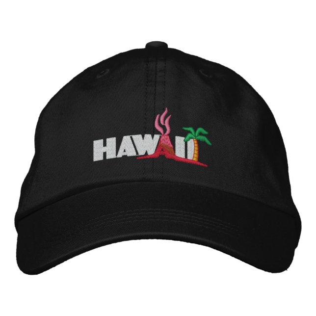 Hawaiianische Honeymoon bestickte Cap Bestickte Kappe (Vorderseite)