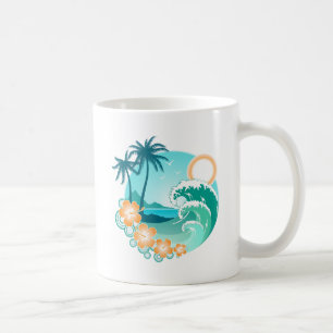 Hawaiianische Insel 1 Tasse