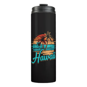 Hawaiianische Insel Tropischer Hawaii-Urlaub Thermosbecher