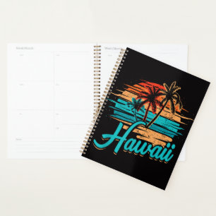 Hawaiianische Insel Tropisches Hawaii Urlaub Planer