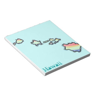 Hawaiianische Inselketten-Notizblock Notizblock