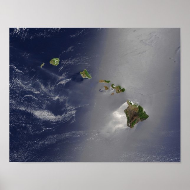 Hawaiianische Inseln Poster (Vorne)