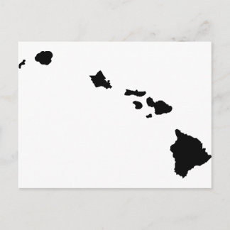 Hawaiianische Inseln Postkarte