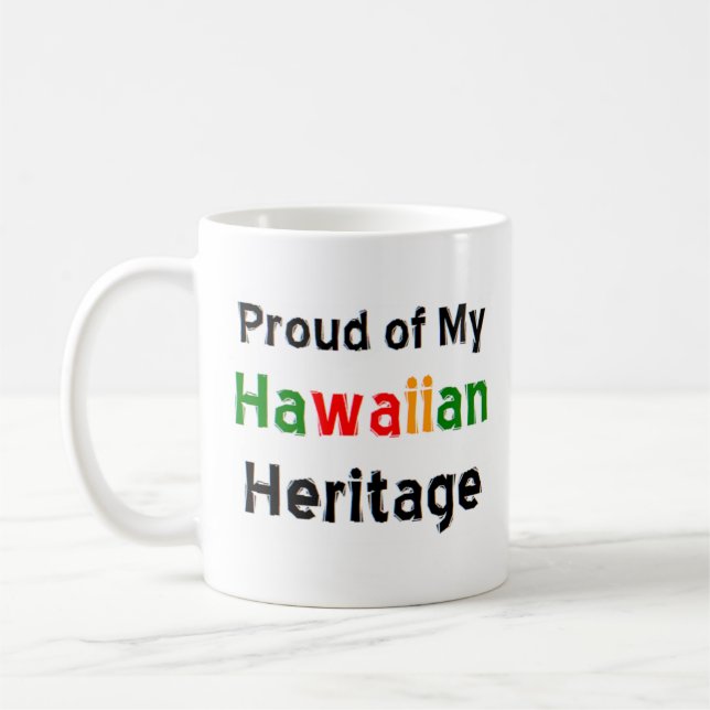 Hawaiianische Kaffee-Tasse Kaffeetasse (Links)