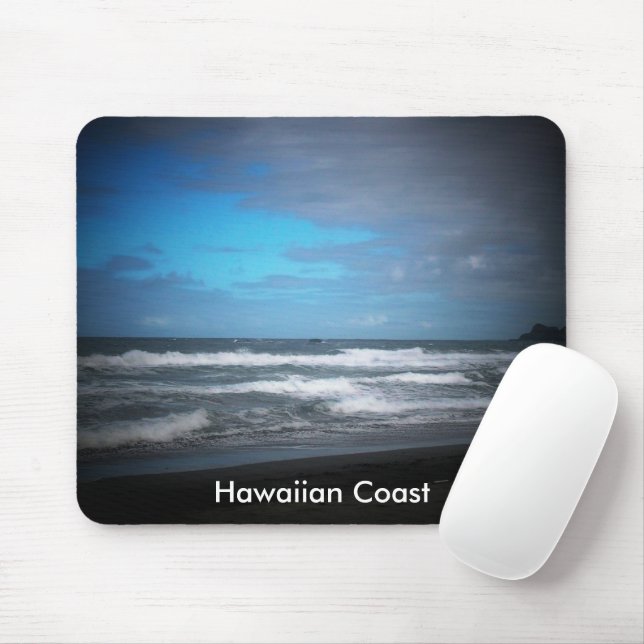 Hawaiianische Küste Mousepad (Mit Mouse)