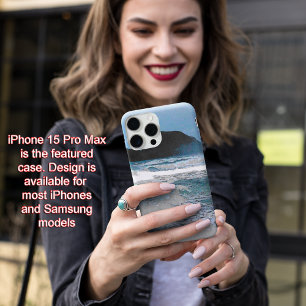 Hawaiianische Küsteninsel tropisches Paradies Case-Mate iPhone Hülle