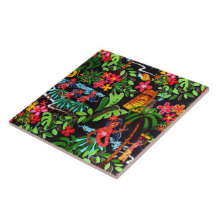 Hawaiianische Mädchen Fliese