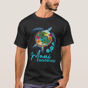 Hawaiianische Meeresschildkröte Maui Matching Fami T-Shirt
