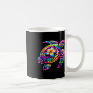 Hawaiianische Meeresschildkröte Tie-Dye Hawaii-Url Kaffeetasse