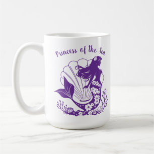 Hawaiianische Meerjungfrau-Prinzessin Kaffeetasse