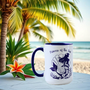 Hawaiianische Meerjungfrau-Prinzessin Tasse